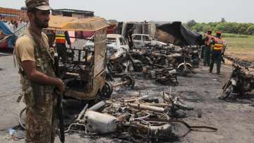 At least 150 killed, 140 injured in Pakistan fuel tanker inferno