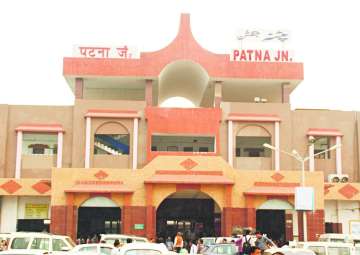 File pic - An outside view of Patna Junction 