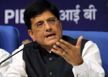 File pic of Union minister Piyush Goyal 