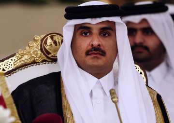 File pic of Qatar's Emir Sheikh Tamim bin Hamad Al-Thani