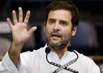 File pic of Congress vice president Rahul Gandhi 