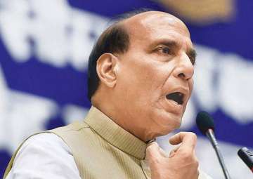 File pic of Union Home minister Rajnath Singh