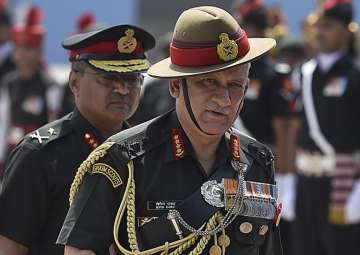 File pic of Indian Army Chief General Bipin Rawat 