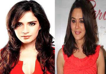 Richa Chadha, Preity Zinta