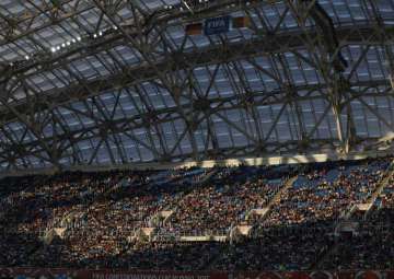 A file photo of Fisht Stadium in Sochi, Russia