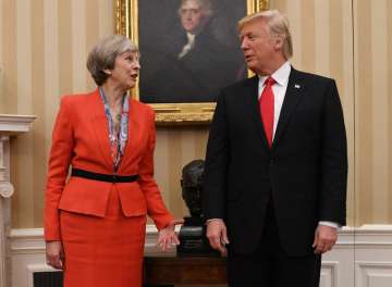 Trump speaks with Theresa May after London terror attacks