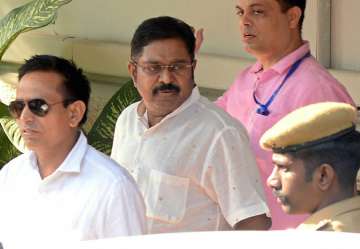 Dhinakaran came out on bail in the EC bribery case last week
