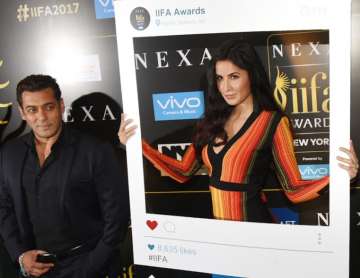 Salman Khan and Katrina Kaif share adorable moments at IIFA event 