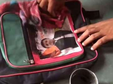 BJP-ruled Gujarat govt distributes schools bags with Akhilesh Yadav’s photo