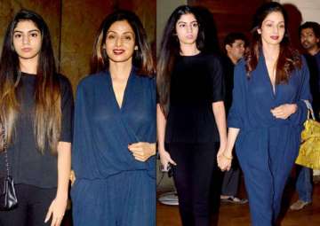 Sridevi and daughter Khushi Kapoor