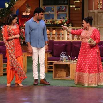 Kapil Sharma, Bharti Singh and Sumona 