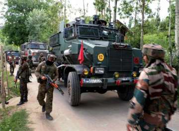 Three militants killed in encounter with security forces in Anantnag 