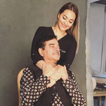 Shatrughan Sinha and Sonakshi Sinha