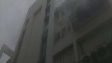 Fire engulfed a multi-storied office building in Kolkata's Pretoria Street  