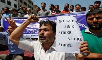 Businesses remain shut in Srinagar against GST