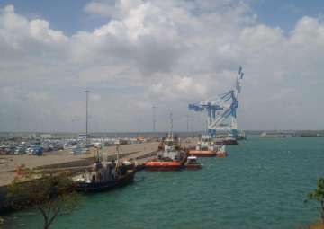 File pic - Hambantota Port