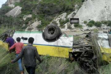 At least 20 feared dead as bus falls in gorge near Himachal Pradesh’s Rampur