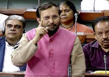 HRD Minister Prakash Javadekar 