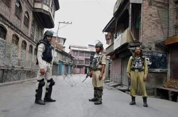 Kashmir curfew