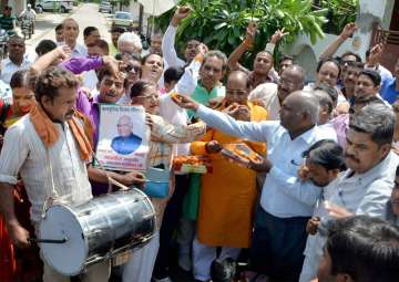 Ram Nath Kovind's victory: Wave of joy sweeps Kanpur Dehat