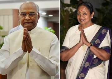 Ram Nath Kovind and Meira Kumar 