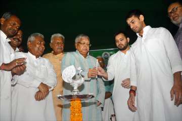 Coming together of Mayawati and Akhilesh will end 2019 match for BJP, says Lalu