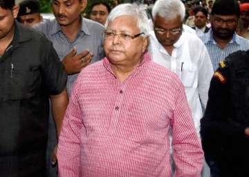 RJD supremo Lalu Prasad Yadav in Ranchi