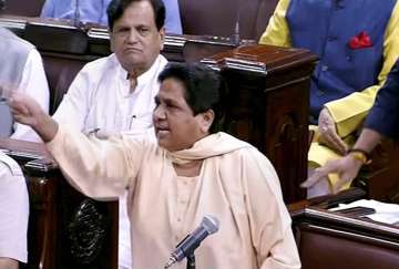 Rajya Sabha appeals to Mayawati to withdraw resignation