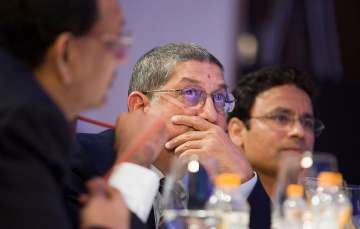 A file image of N Srinivasan - Former BCCI President