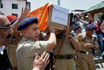 Ayub Pandith was lynched by a mob outside Jamia Masjid in Srinagar last month