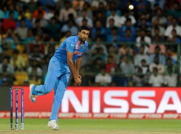 Ravichandran Ashwin of India in action during a match