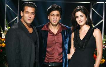 Salman Khan, Katrina Kaif, Shah Rukh Khan