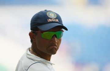 Sourav Ganguly of India looks on during his last day of Test cricket