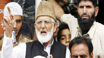 Those arrested include the son-in-law of Syed Ahmed Shah Geelani