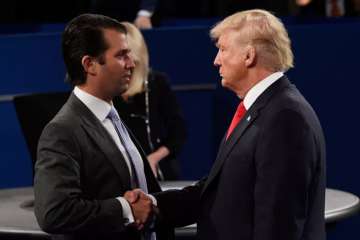 Donald Trump defends son for 'transparency' over Russia meeting