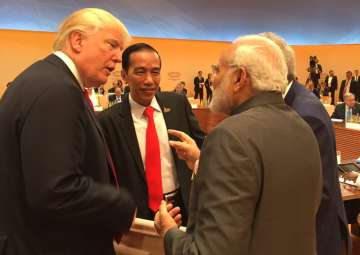 Trump walks up to Modi for 'impromptu' chat at G20 Summit 