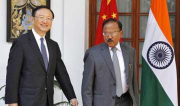 NSA Ajit Doval today held talks with his Chinese counterpart in Beijing today