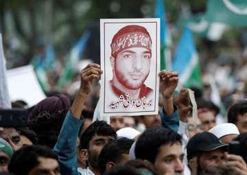 India slams Pakistan for glorifying Burhan Wani 