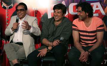 Dharmendra, Sunny Deol, Bobby Deol