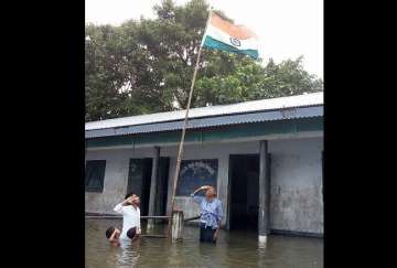 india tv, flood assam, viral picture