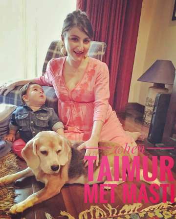 Aunt Soha Ali Khan shares adorable pic with nephew Taimur
