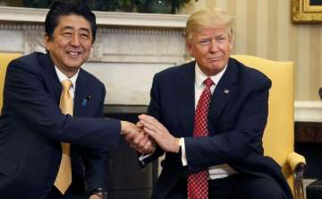 Japan and US agree to increase pressure on North Korea, says Shinzo Abe