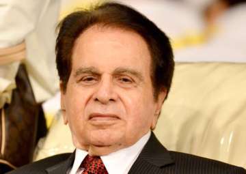 File pic of Bollywood actor Dilip Kumar