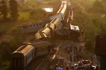 Egypt train collision
