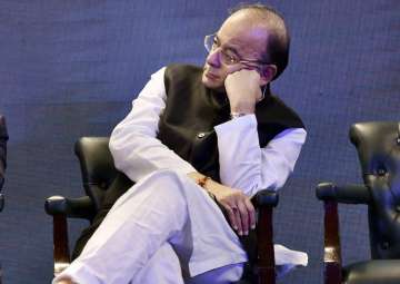 Arun Jaitley at an event in New Delhi on Wednesday