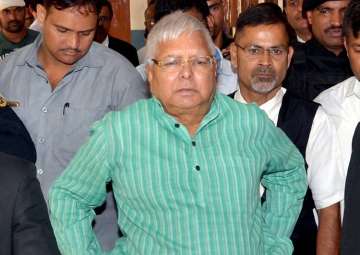 File pic of RJD supremo Lalu Prasad Yadav 