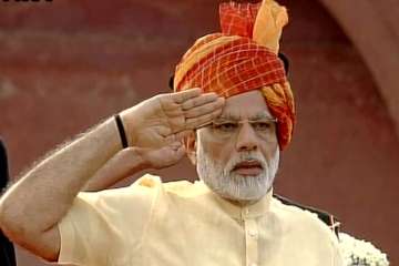 PM Modi addresses the nation from Red Fort