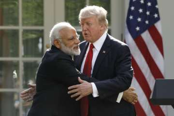PM Modi with Donald Trump