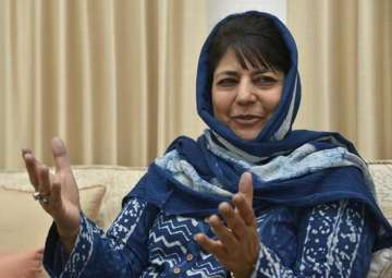 File pic of Jammu and Kashmir CM Mehbooba Mufti