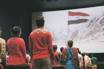 Three J-K students booked for not standing up during national anthem